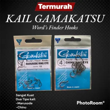 Jual Kail, Pancing GAMAKATSU, CHINU, Size : 1 - 12