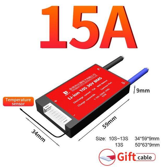 DALY LiIon BMS Lifepo4 10S 36V 13S 48V 15A 20A 30A 40A 50A 60A With