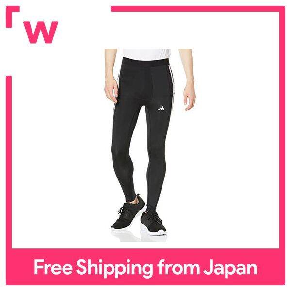 Adidas Mens Techfit 3 Stripes Training Long Tights Wh775 Lazada