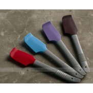 Spatula  SALE SẬP SÀN  Spatula vét bột silicon lưỡi cong, dụng cụ làm