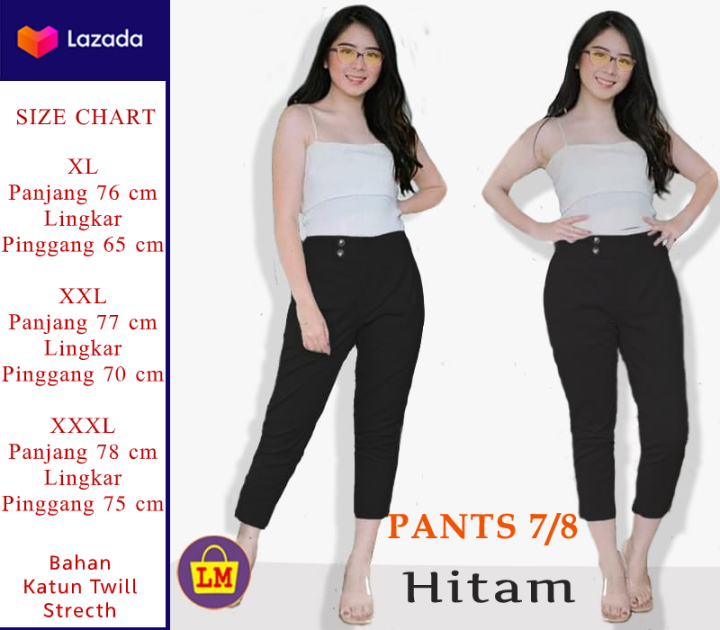 7-8ผู้หญิงกางเกงผ้าฝ้ายทอลายทแยงขนาด-xl-xxl-xxxl-ใหม่ล่าสุดราคาถูกที่สุดขายดีที่สุด-lms-0x841-0x844-0x838