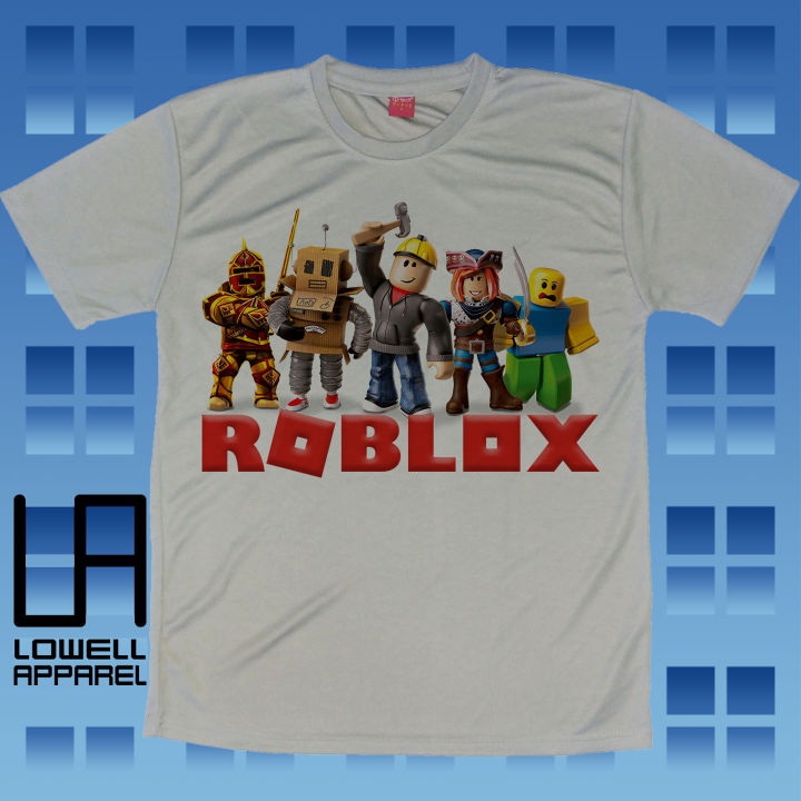 Roblox Logo Game T-shirt - Gamer Tshirt - Unisex For Men and Women Shirt -  Sublimation Print - Dri-fit