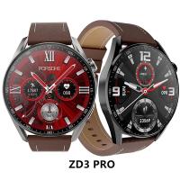 ZD3โปรสมาร์ทวอท์ช Z3 1.5หน้าจอขนาดนิ้วโทรผ่านบลูทูธผู้ชาย Smartwatch Olahraga NFC AI การตรวจสอบชาร์จไร้สายด้วยเสียง VernaAbig