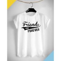 เสื้อยืดสกรีนลายเพื่อน Friend Love Forever