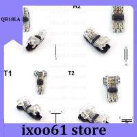 ixoo61 store D1 T1 t2 H2 T Type Scotch Lock Quick electric Wire Connectors 2 Pin Cable 3 Way No Soldering Compact Crimp Terminal Block