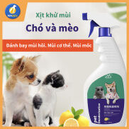 Bình xịt khử mùi chất thải chó mèo Maddie có dung tích lớn 500ml LI0245