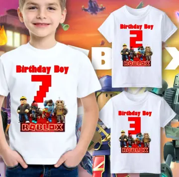 Roblox Kids Boys T-shirt 3d Printed Short Sleeve Tee Tops Anime