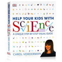 DK science classroom graphic biochemistry physics learning skills DK help your kids with science English original family parenting popular science Carol vorderman full color folio