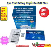 Que Thử Đường Huyết On Call Plus Tiểu Đường Oncall Plus DATE MỚI NHẤT