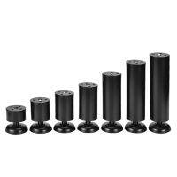 4Pcs Black Cabinet Stainless Steel Kitchen Feet Worktop TV Desk Table Legs Furniture Sofa Rubber Mat Safe amp; Silent