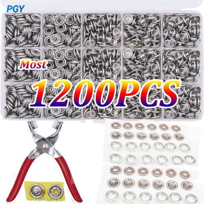 【CW】 400-1200PCS Plier Metal Supplies Sewing Thickened Fastener  for Installing Clothe