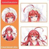 Anime The Quintessential Quintuplets Nakano Itsuki ปลอกหมอน Otaku Bedding Dakimakura ปลอกหมอน