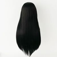 Anime Nico Robin Cosplay Wig Women Black Long Wigs Cosplay Nico Wig Heat Resistant Miss Allsunday+Wig Cap