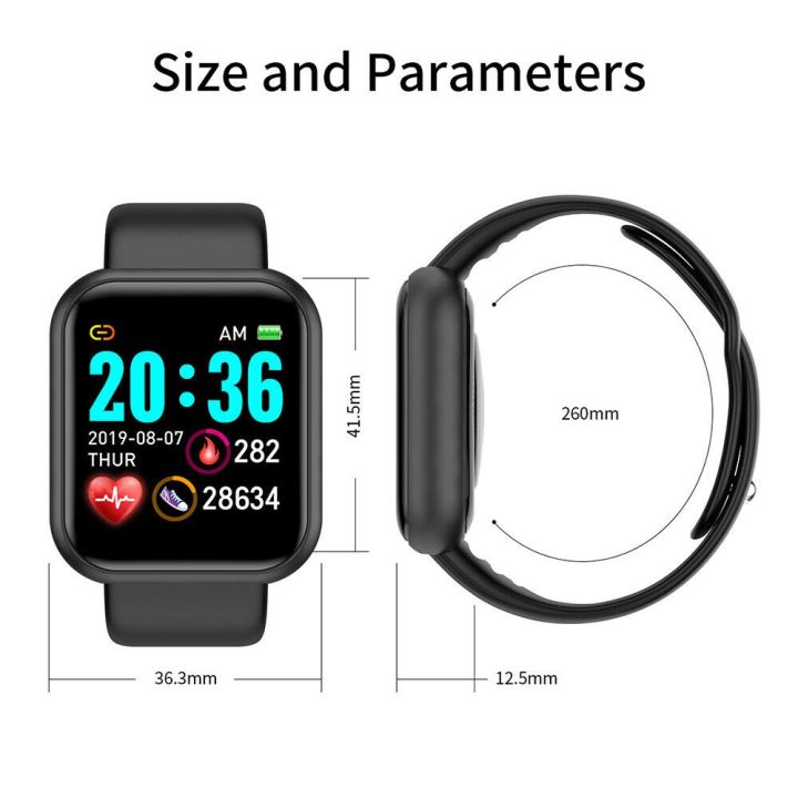 พร้อมส่ง-สมาทวอทช์-d20-smart-watch-y68-สายนาฬิกาข้อมือ-smart-watch-คุณภาพสูงกันน้ํา-นาฬิกาอัจฉริยะ-นาฬิกาข้อมือ-นาฬิกาอัจฉริยะ-สมาทวอช