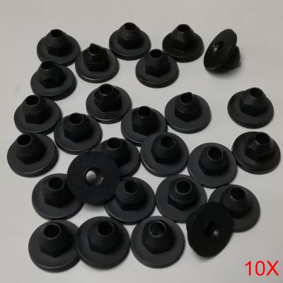 10 pcs Plastic Nuts Mounting Nuts for VW Audi 171201989 K61