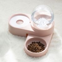 AMEIFU Cat ชามชุดพลาสติกแมวน้ำพุ Feeder Automatic Dog Drinker ชามสำหรับสุนัข Cat Pet Supplies