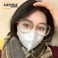 (GENTLE Moscow T) แว่นตาแฟชั่นเกาหลีใหม่ Anti Blue Light Ultralight Clear Eyeglasses For Women