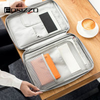 FOSIZZO Bag For Documents A4 Multi-functional Note book Archive File Bags Portable Holder Bag Oxford Briefcase FS4050