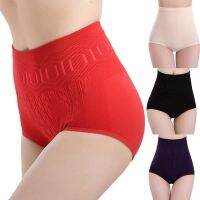 Women Solid Color Seamless High Waist Shapewear Tummy Control Corset Briefs Seamless Slimming Body Shapewear