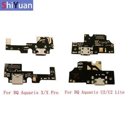 ขั้วต่อโมดูลพอร์ตชาร์จ USB พอร์ตสายยืดหยุ่นสําหรับ BQ Aquaris X XPro X2 X2 Pro U2 U2 V V Plus Lite M4.5 บอร์ดไมโครโฟน
