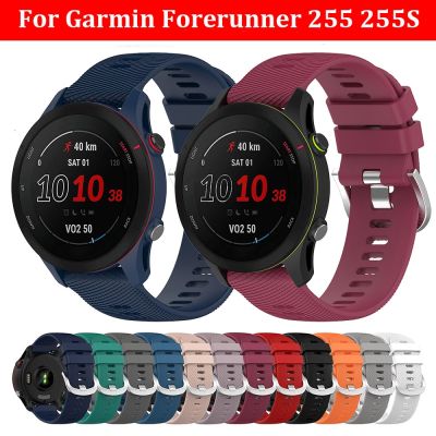 For Garmin Forerunner 255 255S Official Silicone Strap for Forerunner Garmin 745 Venu 2 2S Smart Watch Band