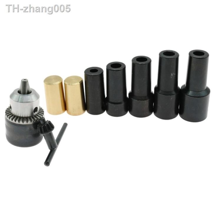 1pcs-5mm-6mm-6-35mm-8mm-10mm-11mm-12mm-14mm-motor-shaft-coupler-sleeve-coupling-b16-drill-chuck-taper-connecting-rod