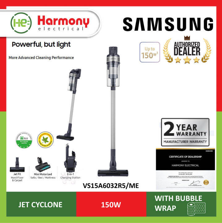 SAMSUNG VS15A6032R5/ME Jet 60 Pet Handy Vacuum Cleaner 150W Penyedut ...