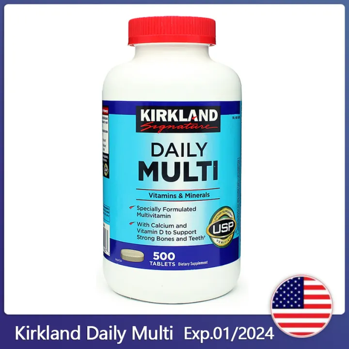 Kirkland Signature Daily Multi Vitamins 500 Tablets Th