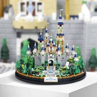 Fairytale Paradise Micro Diamond Block สร้างสรรค์ Fantasyland Castle ประกอบชุดของเล่นอิฐ Nanobrick คอลเลกชันสำหรับของขวัญ