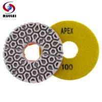 5Inch Diamond Polishing Pad Aggressive Grinding Sanding Disc For Granite Marble Stone Wet Use Edge Floor Polish Wheel