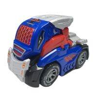 Luminous Deformation Dino รถของเล่นไฟฟ้าสำหรับ Play Vehicle ของเล่นไดโนเสาร์พร้อม Omni-Directional Wheel Anti-Crash Kids Car