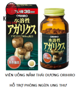 VIÊN UỐNG NẤM THÁI DƯƠNG ORIHIRO HỖ TRỢ PHÒNG NGỪA UNG THƯ HỘP 432 VIÊN