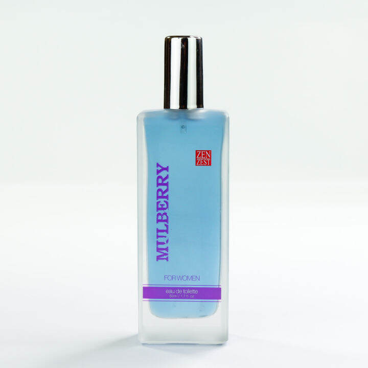 Zen Zest OilBased Eau De Toilette Perfume For Women 50mL MULBERRY Longlasting Fruity