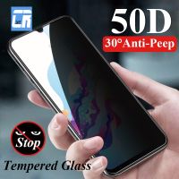 50D Anti-Peep Tempered Glass for OPPO A9 A5 2020 A91 A52 Privacy Screen Protector for Realme GT Neo 2 8i 8 6 Pro Anti Spy Glass