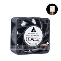 ♠№ For Delta New THA0412AD 4cm 4020 DC 12v 0.60A fan dual ball bearing high air flow 40x40x20mm