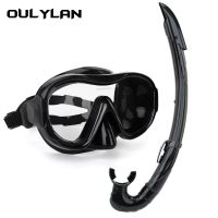 Oulylan Professional Scuba Diving Masks Snorkeling Set Adult Silicone Skirt Anti-Fog Goggles Glasses Swimming Pool Equipment