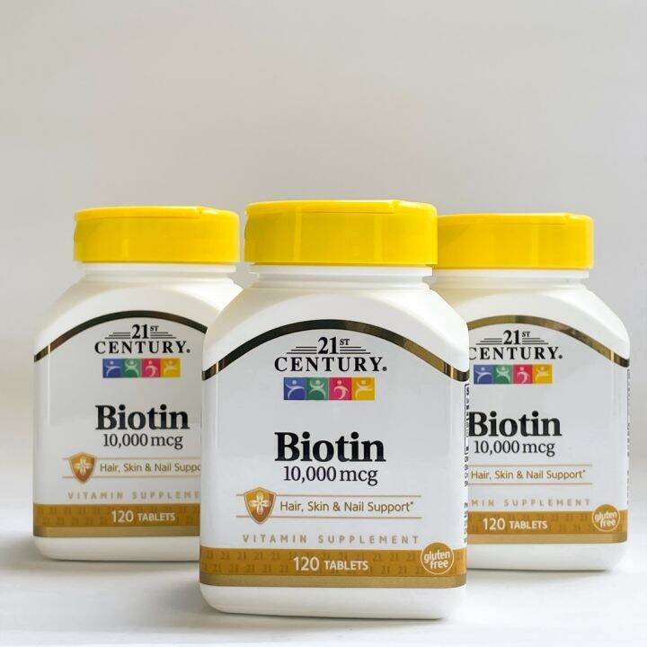 21st Century Biotin 10000 Mcg 120 Tablets Lazada Ph 5196