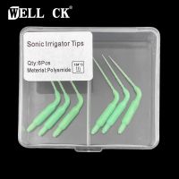 ；‘【；- WELLCK 6Pcs Dental Plastic Sonic Powered Endo Irrigation Tips Fit For Dentistry Air Scaler Handpiece Irrigator Tip Lab Material