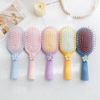 Cute Kawaii Air Cushion Untangling Hair Brush Portable Girls Anti-static Massage Hairbrush Comb for Women Mother-kids Care Tools