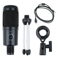 micro USB Condenser Microphone Studio for Computer microfono pc Karaoke Microphone Kits with Stand for Youtube Game Recording