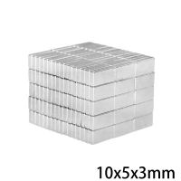 20/50/100/200/300pcs 10x5x3 mm Cuboid Block Magnets 10mmX5mm Neodymium Magnet 10x5x3mm Permanent NdFeB Strong Magnet 10x5x3 N35