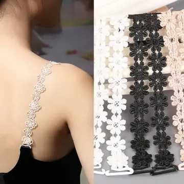 Transparent Straps For Bra Invisibility Underwear Accessories Women Flower  Lace Adjust Bra Straps Shoulder Strap Lingerie Straps