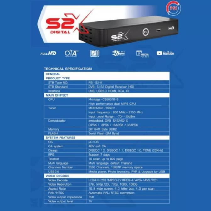 s2x-รุ่นใหม่ล่าสุด-กล่องรับสัญญาณ-psi-รุ่น-s2x-ชัดยิ่งกว่าเดิม-ของแท้100-รับประกันคุณภาพ1ปีเต็ม