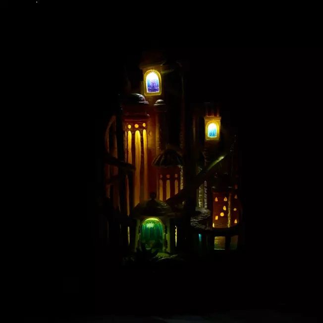 ปราสาท-disney-store-ariel-castle-collection-light-up-figurine-8-of-10-ราคา-9-500-บาท