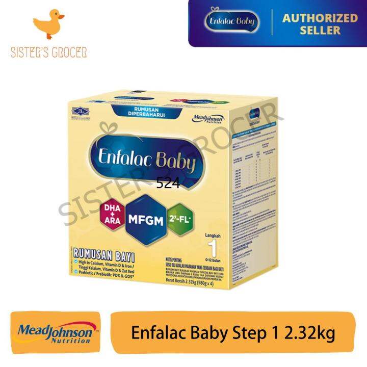 infant milk powder Enfalac A+ Baby Step 1 Milk Formula 012m 900g2.32kg