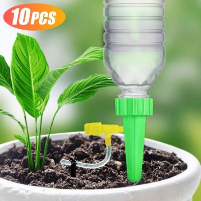 Drip Irrigation Kit For Pots Automatic Garden Plants Watering System Houseplants Waterer Greenhouse Flowers Adjustable Drippers