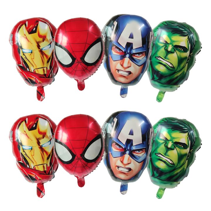 Marvel Avengers Balloons, Avengers Birthday Decoration, Super Hero Party  Decoration, Spiderman, Hulk Balloon, Ironman Party, Captain America 