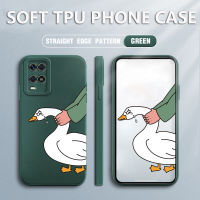 เคส OPPO A54 Case Cartoon Goose Soft TPU สแควร์ซอฟต์ซิลิคอนฟูลเฮาส์ป้องกันการกระแทก ฝาหลังยางกันกระแทก