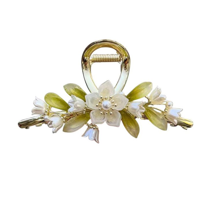new-fashion-pearl-flower-hairpin-shark-clip-hairpin-at-the-back-of-the-head-beautiful-hair-accessories