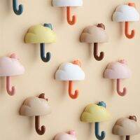 Heavy clouds hook out from punching non-trace kitchen door bathroom metope stick hook creative fixed viscose